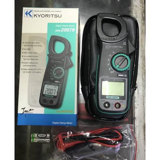 TANG AMPERE DIGITAL KYORITSU TRUE RMS 2007R 2007A CLAMP METER