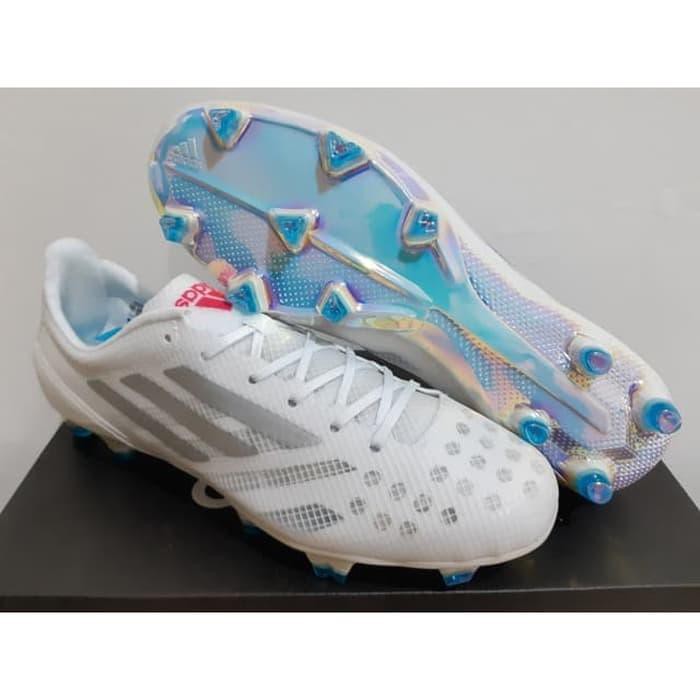 Sepatu Bola - Soccer Adidas F50 X 99.1 White Chrome - FG