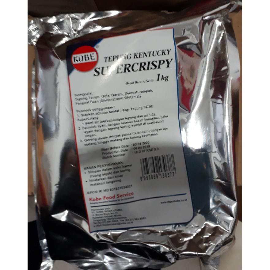 

TEPUNG KENTUCKY SUPERCRISPY 1Kg