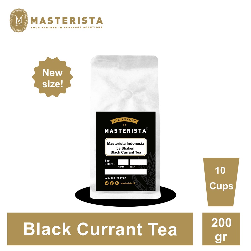

Bubuk Minuman Masterista Ice Shaken Blackcurrant Tea 200gram