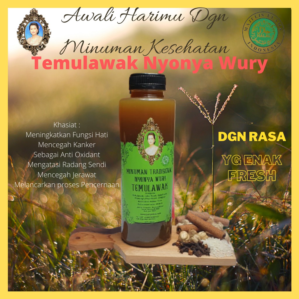 

Temulawak/Temulawak Botol/Temulawak 500Ml