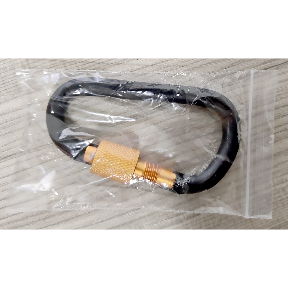 Karabiner Aluminium OMRS3CBK Quickdraw - Black