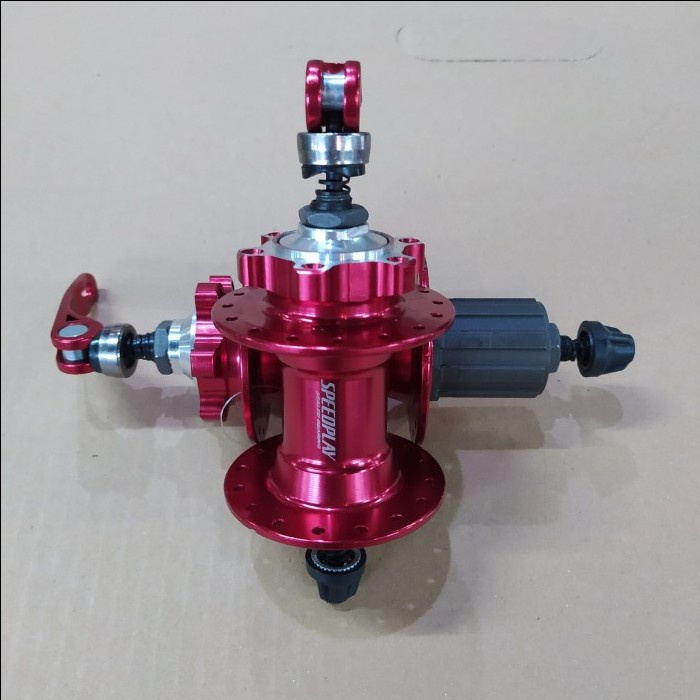 Hub Sepeda Speedplay 32Hole Ano Red