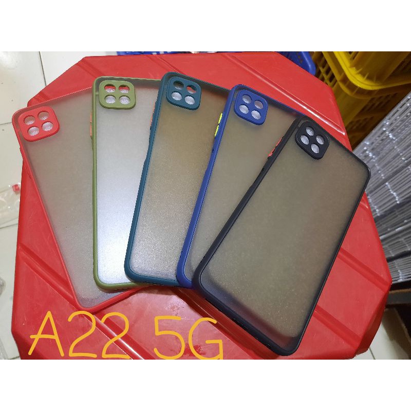 Case Samsung A22 4G M32 A22 5G Softcase My Choice Camera Warna Warni