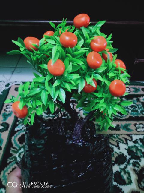 Bunga Palsu Untuk Dekorasi Rumah Artificial Flower Bunga Hias Shabby Bunga Plastik Bonsai Mini