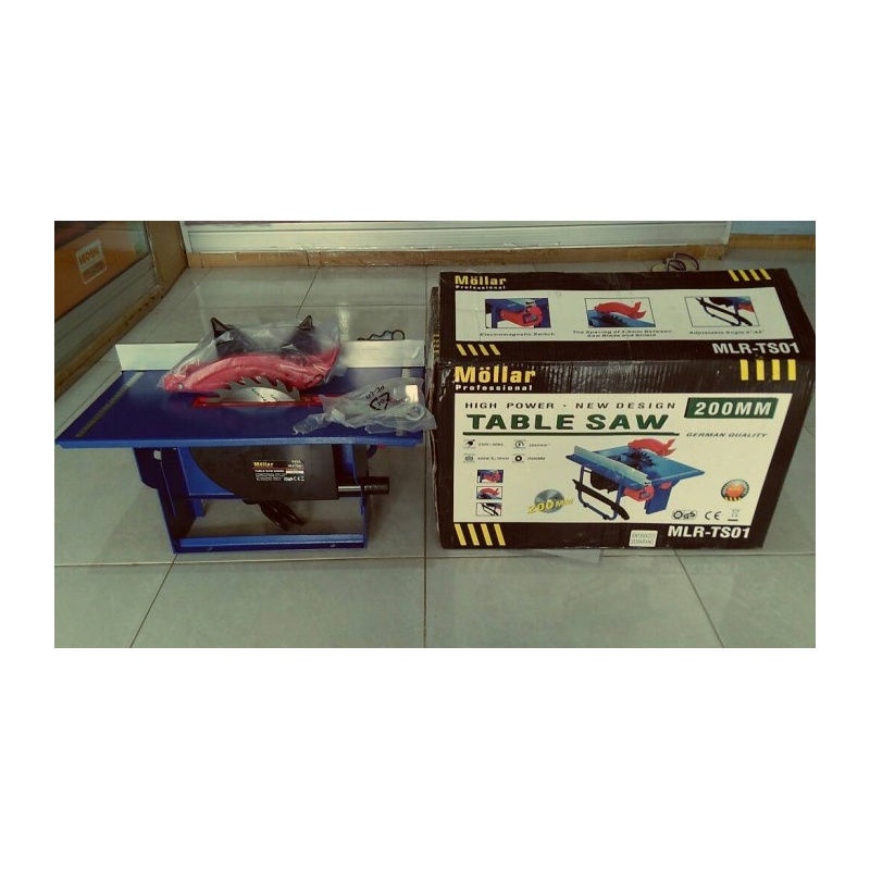 Murah Mesin Table saw / Gergaji Meja 7" Mollar