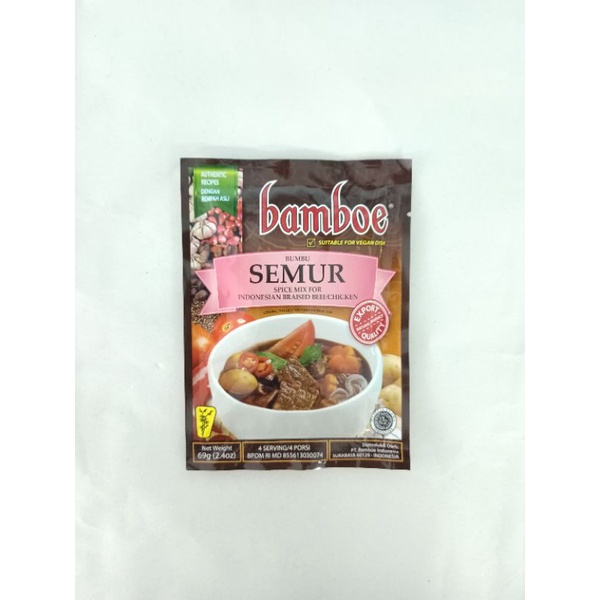 

Bamboe Bumbu Instan Semur 69gr