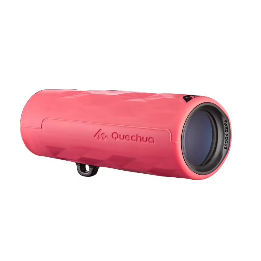 QUECHUA MH 100 Teropong Anak Hiking Monocular Tanpa Penyesuaian Pembesaran 6x