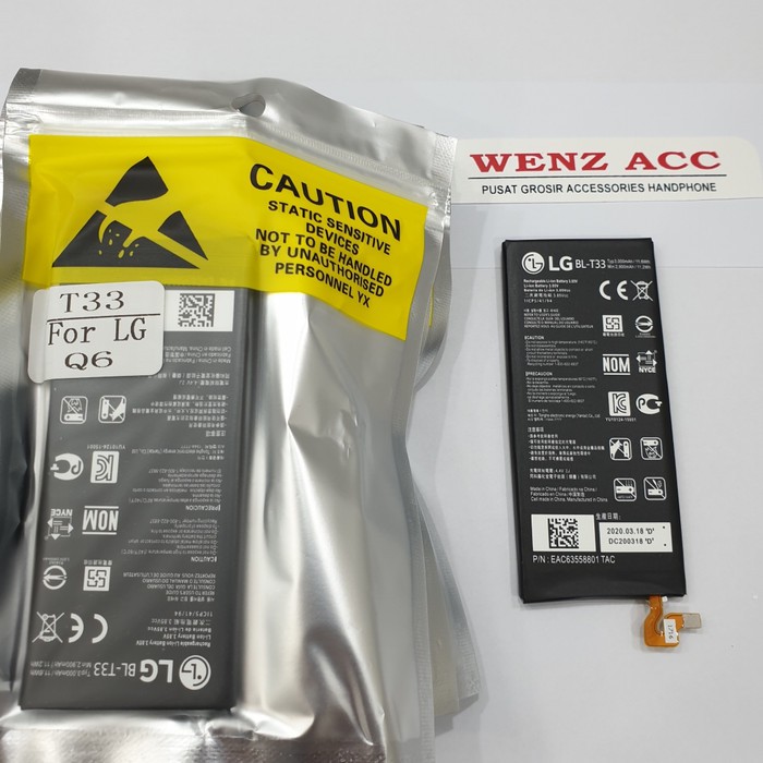 Baterai batre for LG Q6 BL-T33