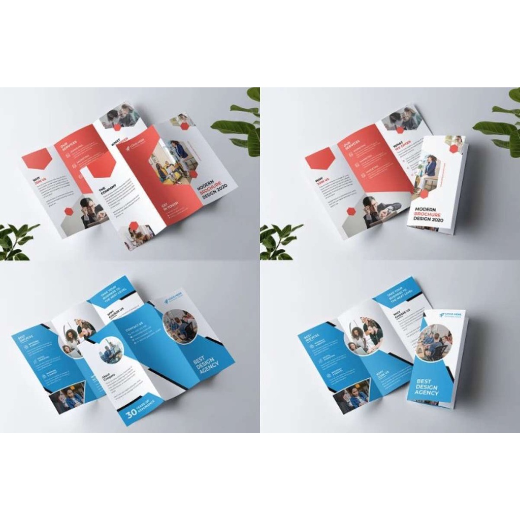 Tri Fold Brochure Bundle - Photoshop