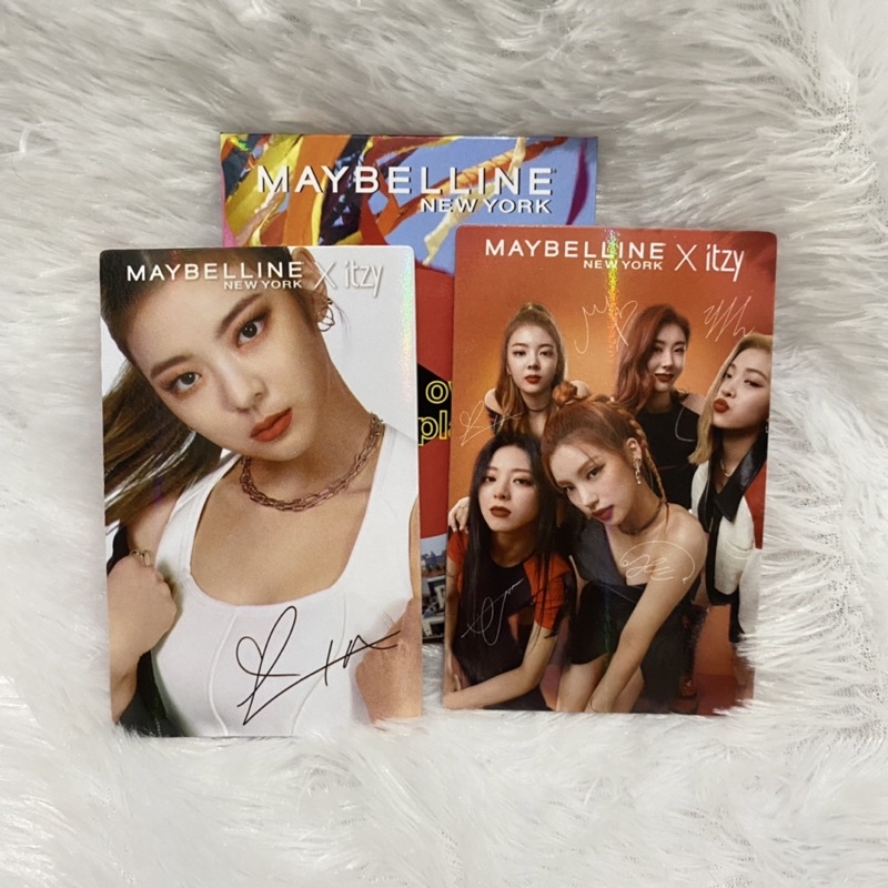 Maybelline X ITZY Hologram Photocard Limited Oren Press Play - PC Lia