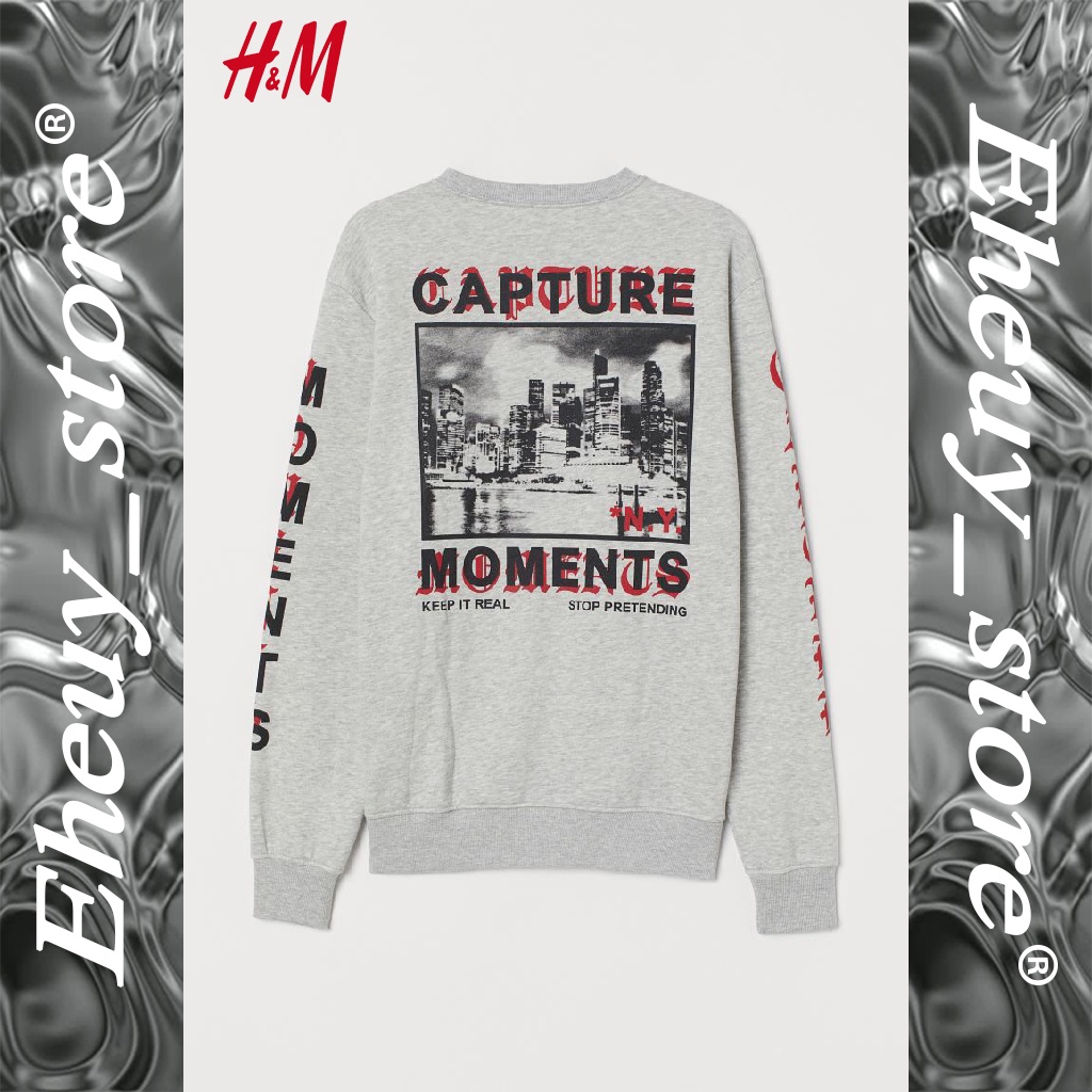 Crewneck H&amp;M THE BEATLES MARILYN CAPTURE MOMENT H&amp;M Crewneck abu H&amp;M sweater h&amp;m abu abu