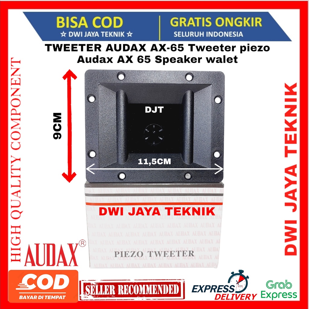 Tweeter audax AX 65 tweeter burung walet AX 65