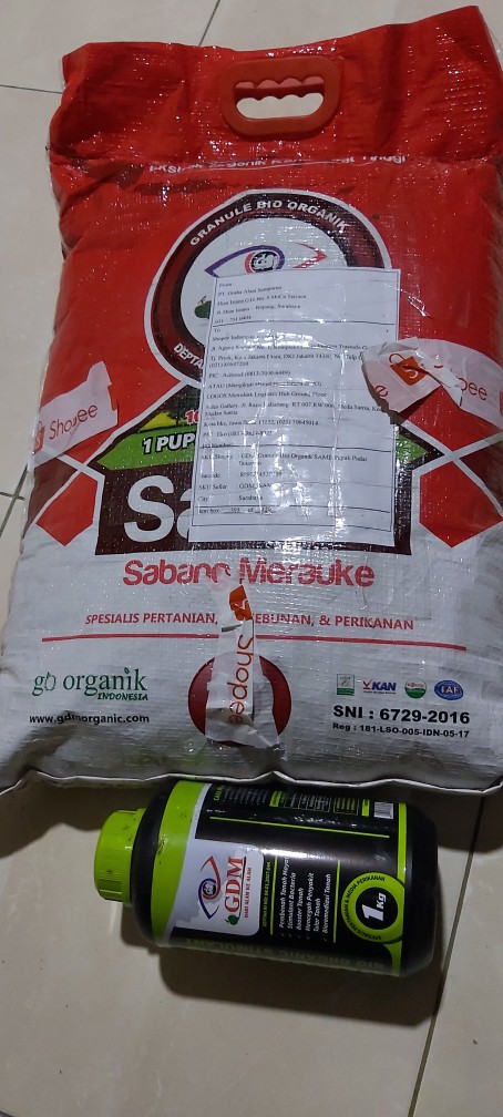Gdm Granule Bio Organik Same Pupuk Padat Tanaman
