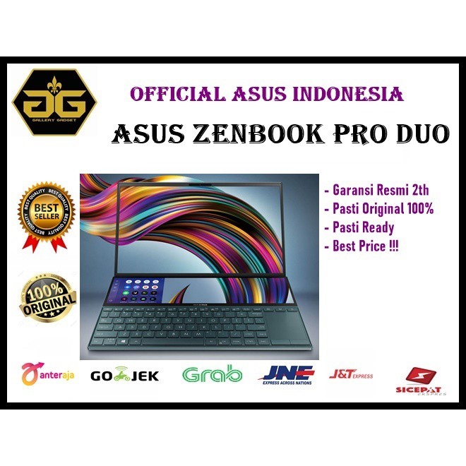 ASUS ZenBook Pro Duo UX581GV-H2036T i7-9750H 32GB 1TB SSD