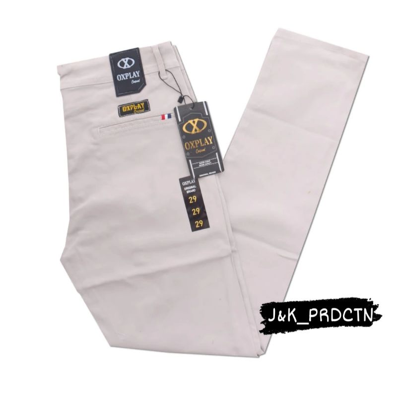 CHINOS PANTS TWILL STREET CELANA BAHAN PRIA KEKINIAN DAN FORMAL