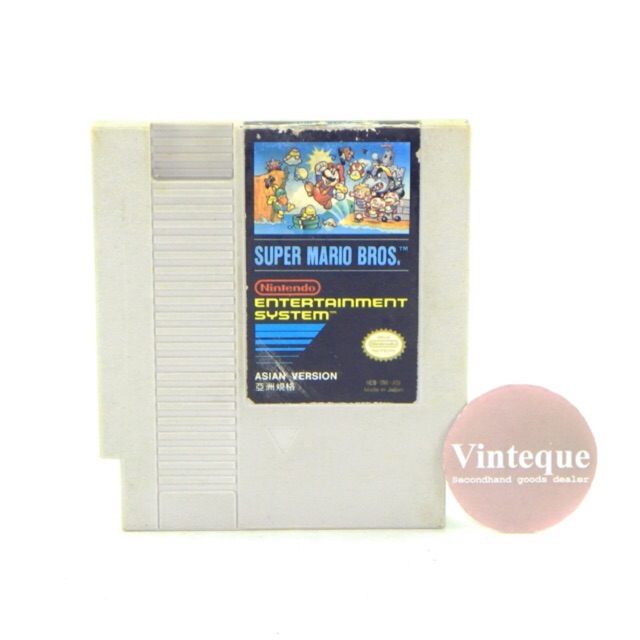 Kaset Nintendo NES Classic Super Mario Bros Original Japan
