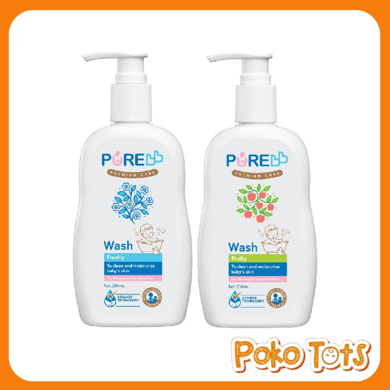 Pure Baby Wash 230ml Sabun Mandi Bayi