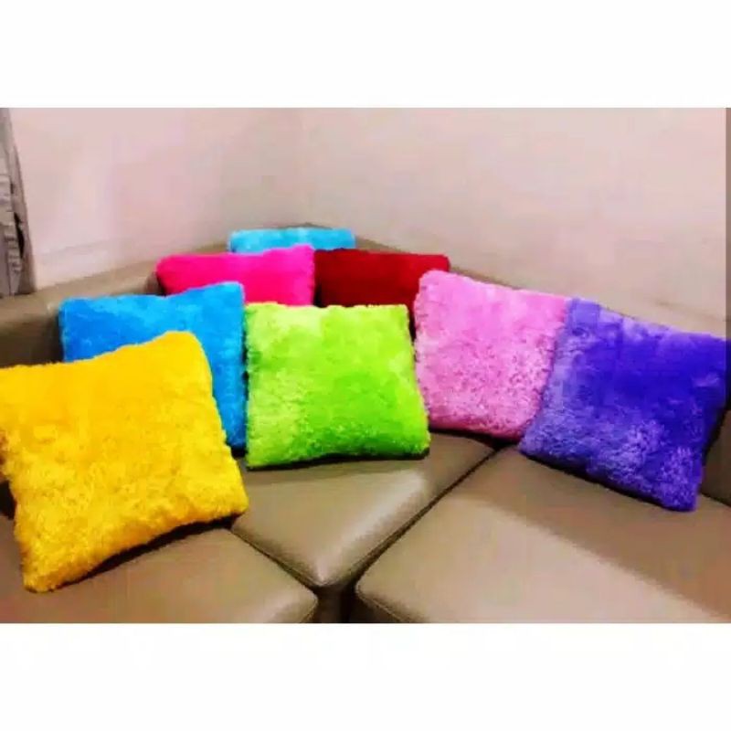 bantal sofa KOTAK rasfur halus/ bantal kotak rasfur