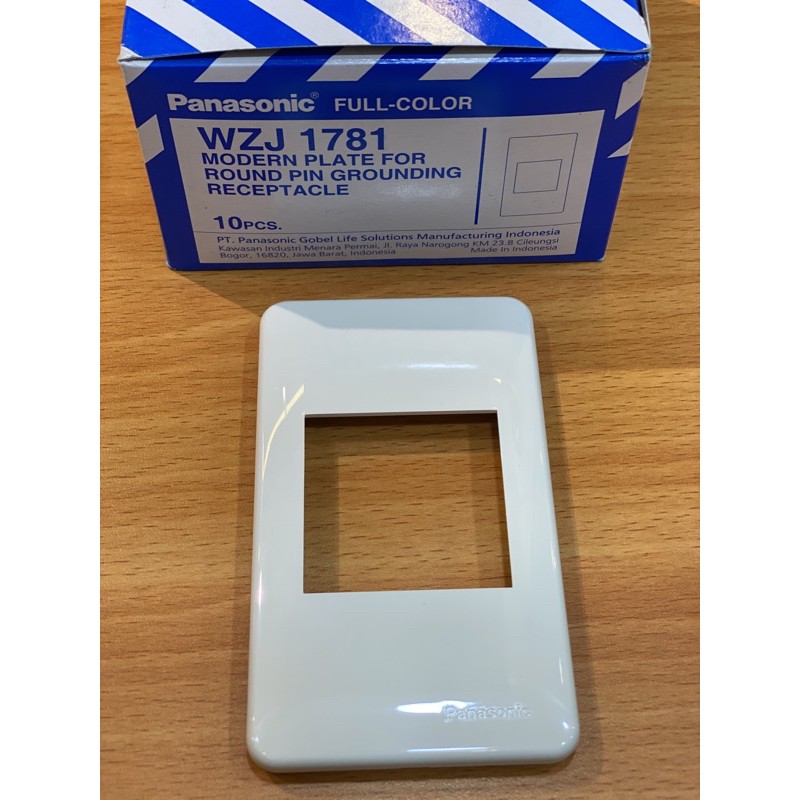 Frame WZJ 1781 Panasonic full color frame untuk stop kontak Panasonic wzj1121w cover plate Panasonic