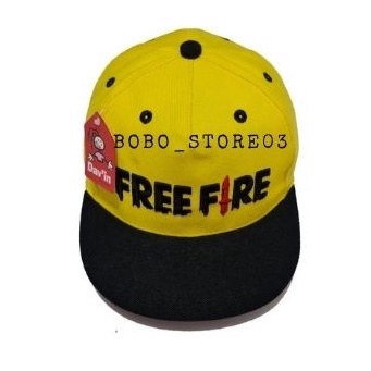 Topi baseball Anak Laki laki Bordir Karakter Game Freefire ff model terbaru