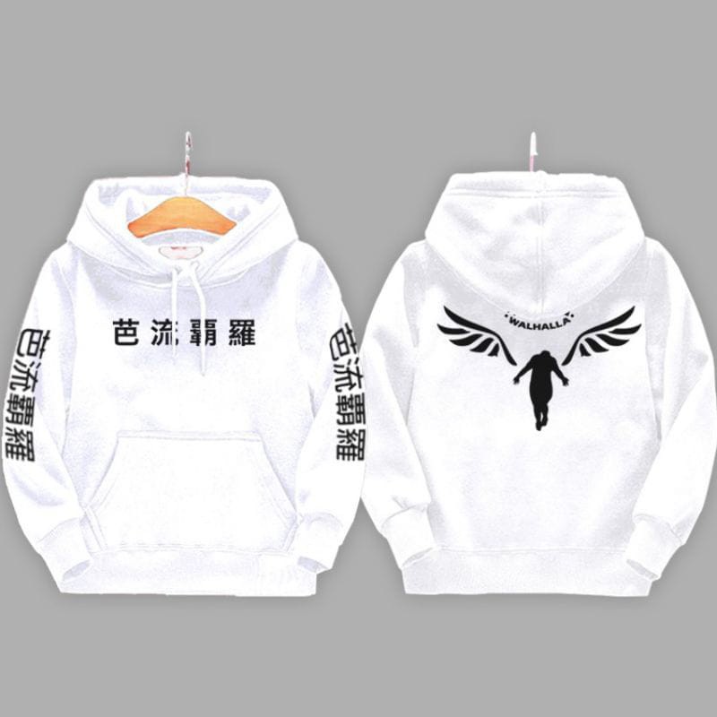 JAKET ANAK SWEATER HOODIE ANAK ANIME TOKYO REVENGERS WALHALLA VALHALLA