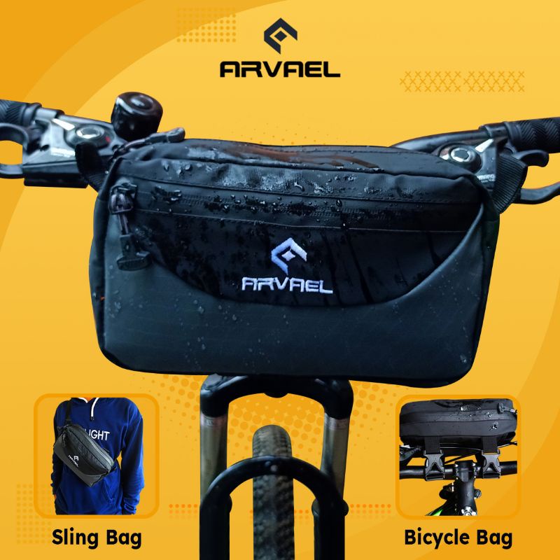 Tas Selempang Pria Wanita Waist bag Sepeda Waterproof Baycle Arvael