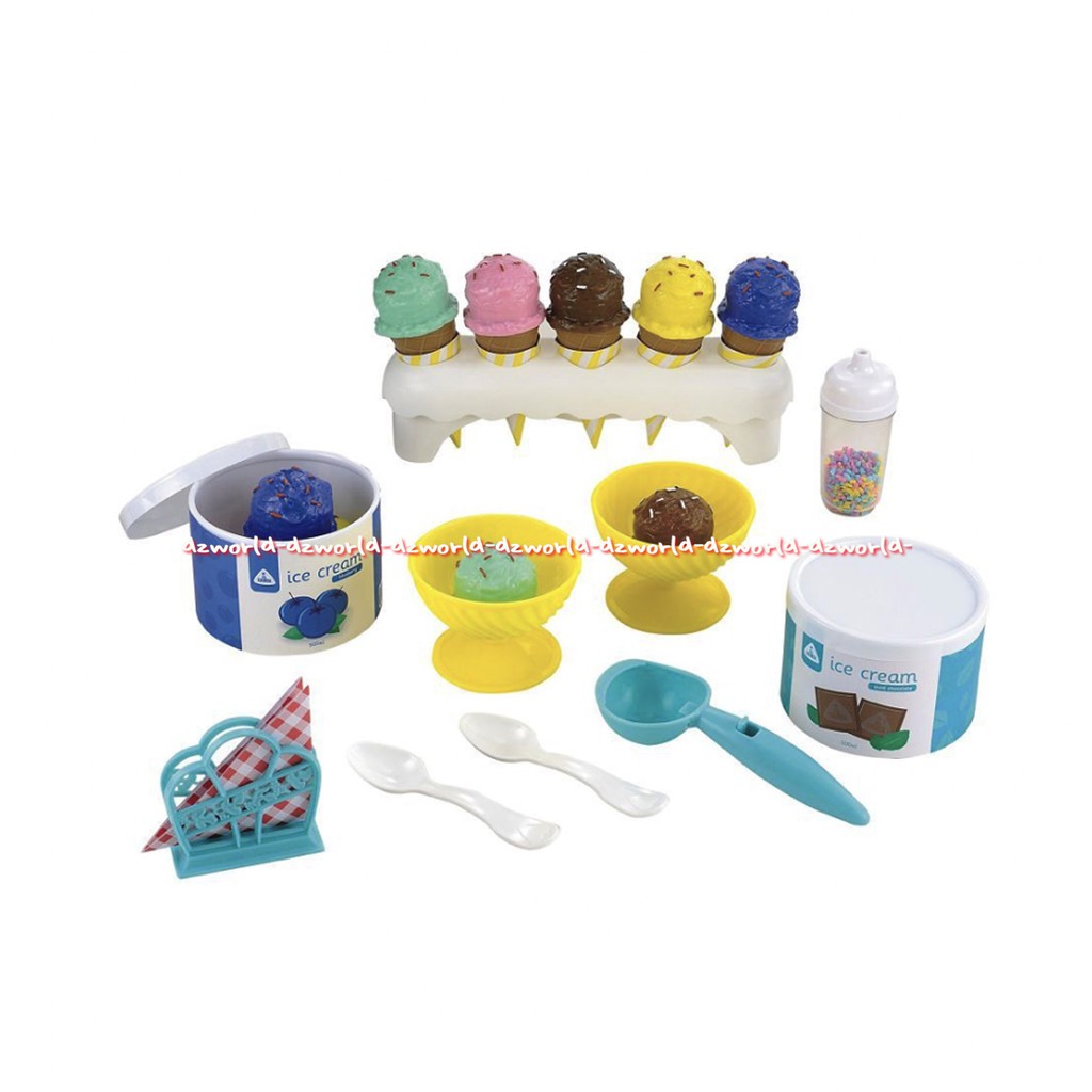 ELC Ice Cream Set Mainan Membuat Menjual Es Krim Untuk Anak