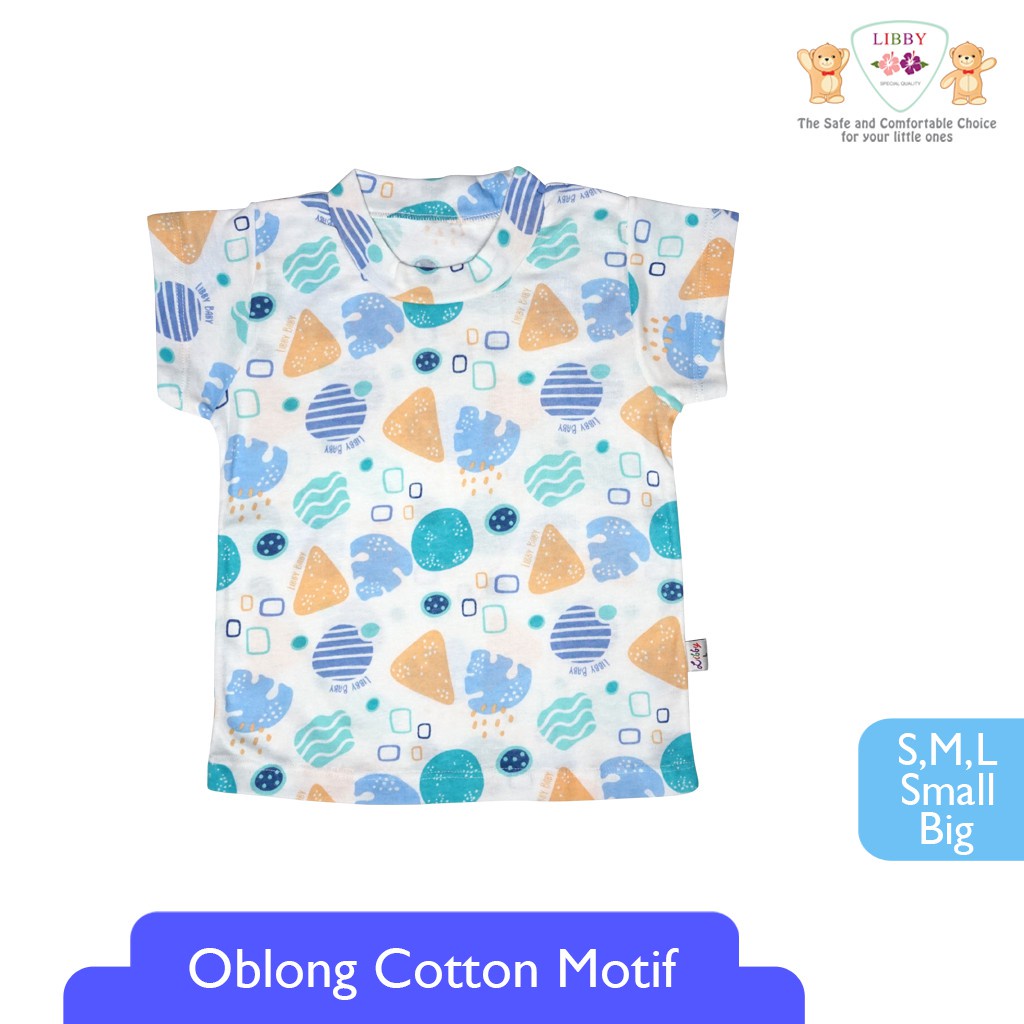 Libby Oblong Cotton Motif Play Time Series