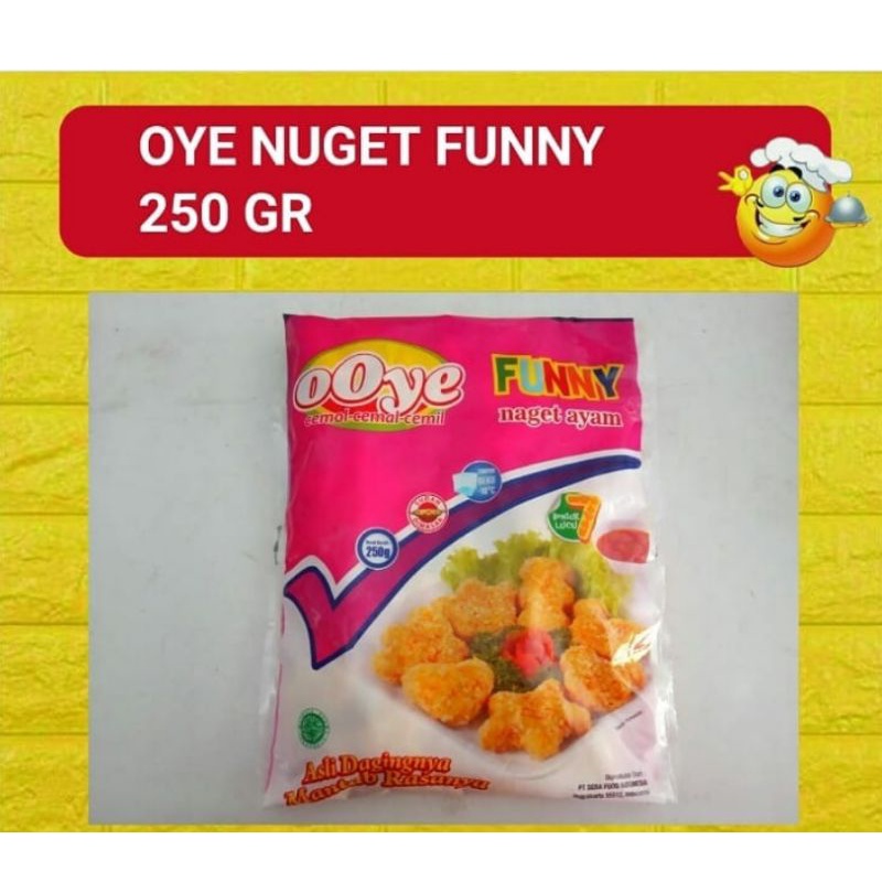 Ooye nugget funny 250gr dan 1000gr