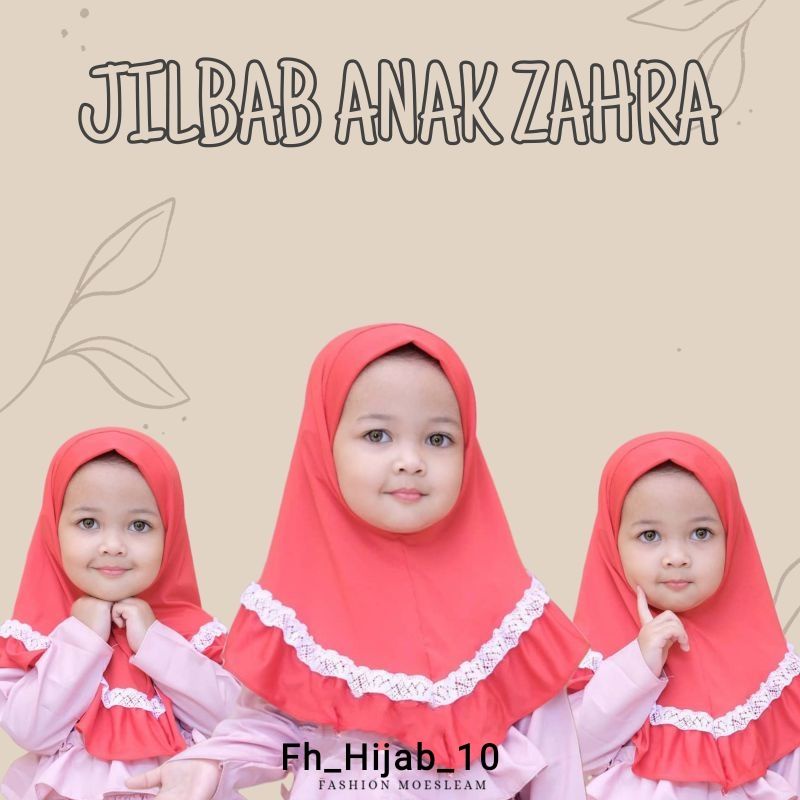 Jilbab Zahra Anak Instan 0-3 Tahun Jersey Ballon Premium |Hijab Bayi Tk Lucu 1-12 Bulan |Kerudung Sekolah Baby Sd 2-6 Perempuan Newborn Lembut Bahan Adem