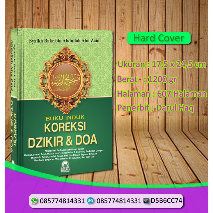 Jual Buku Induk Koreksi Dzikir Dan Doa Shopee Indonesia