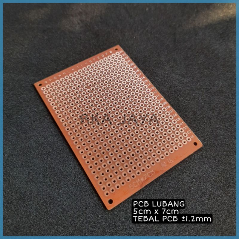 PCB Lubang 5x7 cm