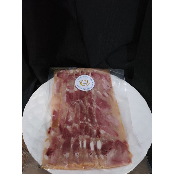 

pork bacon 250gr