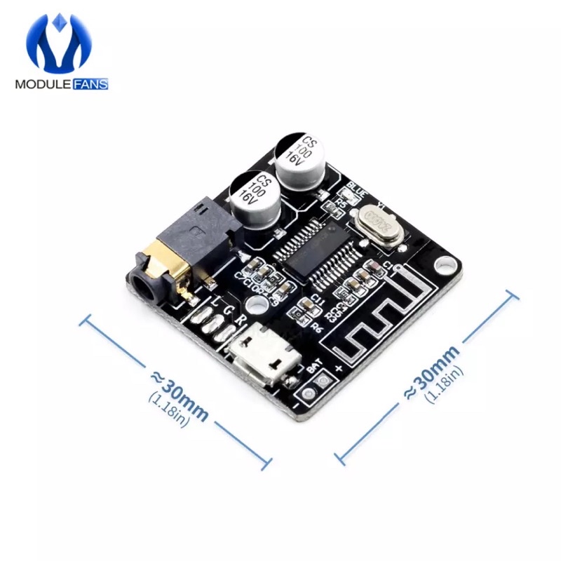 Black Module Bluetooth Audio Receiver VHM-314