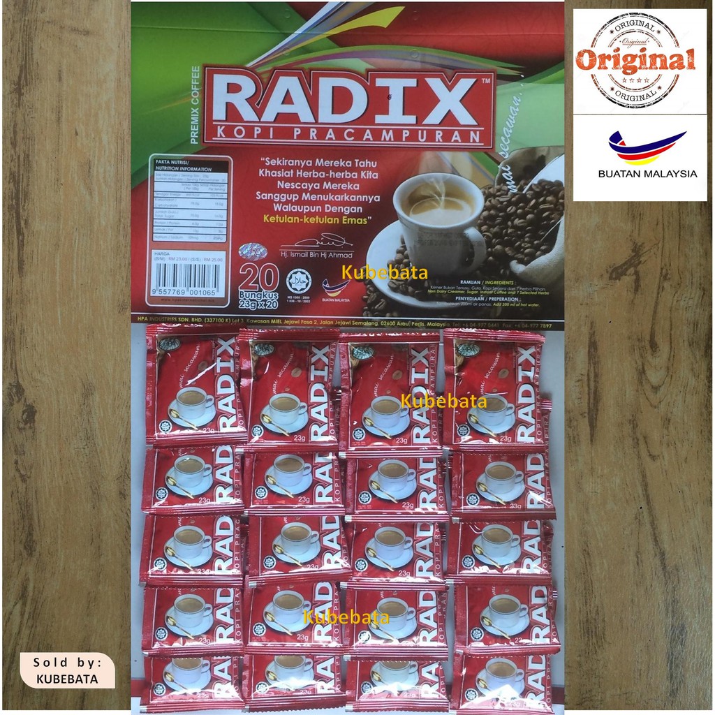 

Kopi Radix Pak Haji Original malaysia