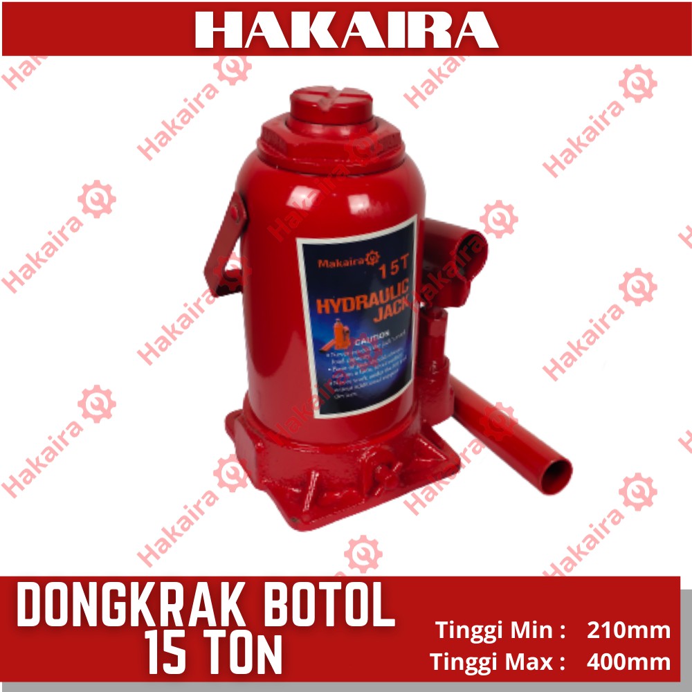 DONGKRAK BOTOL 15 Ton HAKAIRA |HYDRAULIC BOTTLE JACK | dongkrak murah surabaya