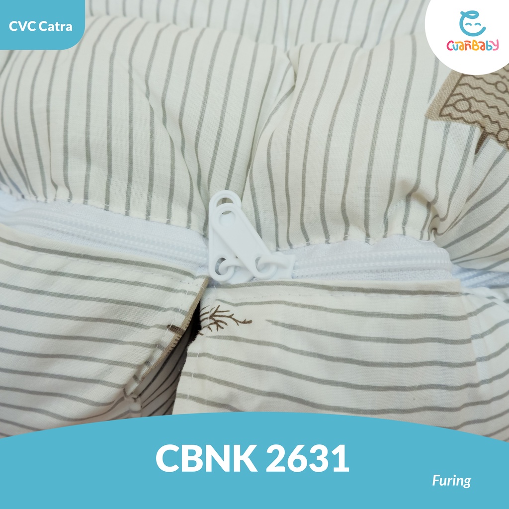 Kasur Bayi Kelambu Model Boat Motif White Cypress By Cuan Baby Perlengkapan Tidur Bayi Tempat Tidur Bayi CBNK ONLY FURING-6