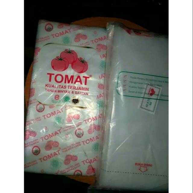 PE TOMAT/plastik cap tomat ukuran 12x25