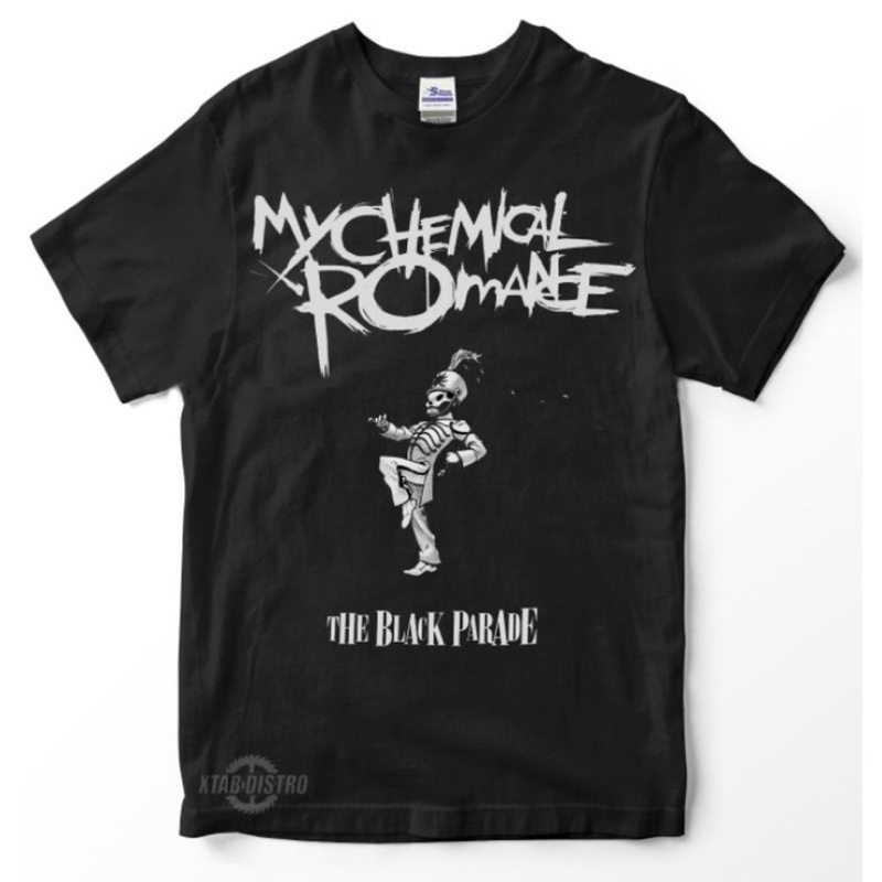 kaos MY CHEMICAL ROMANCE THE BLACK PARADE Premium Tshirt mcr helena kaos band emo...