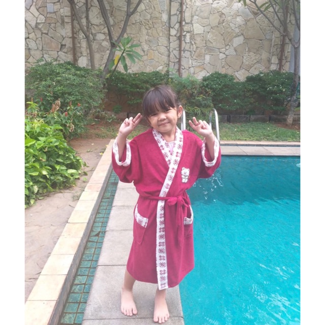 Kimono Handuk Anak Size 7-10 Tahun