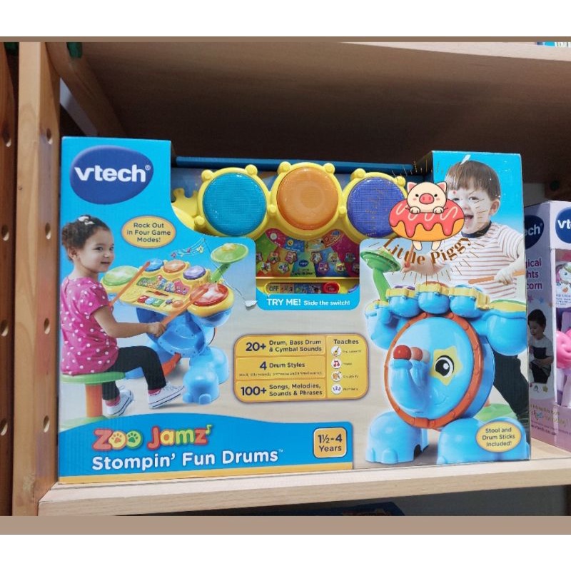 Vtech zoo jamz stompin fun drums