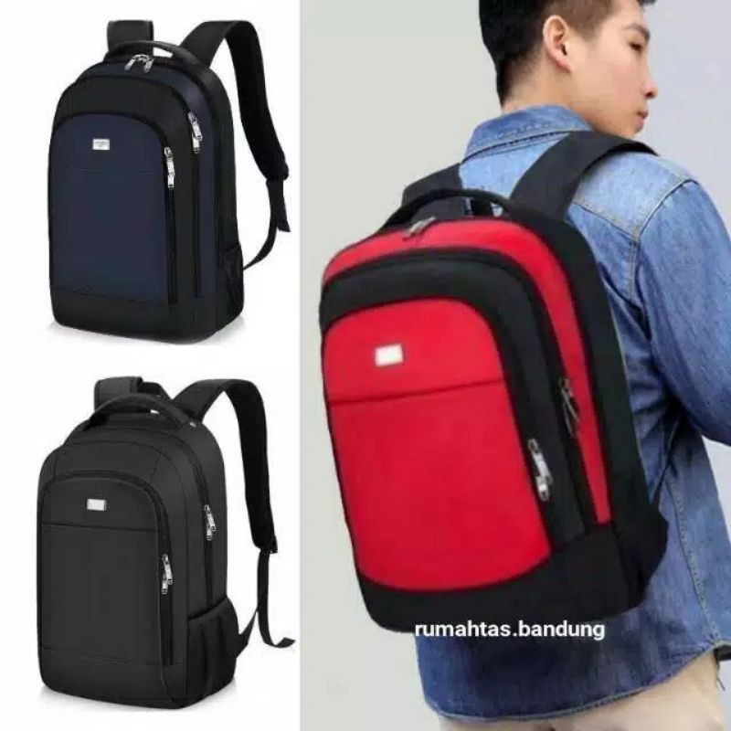 Tas Pria RDN 015 Distro Raindoz Bandung Ransel Punggung Backpack Cowok Keren Sek BRAN NB-Tp F7B5