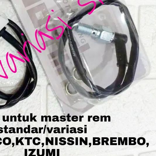 ✾ suit swit switch master rem depan belakang standar/variasi drat kasar / halus ktc rcb brembo nissi