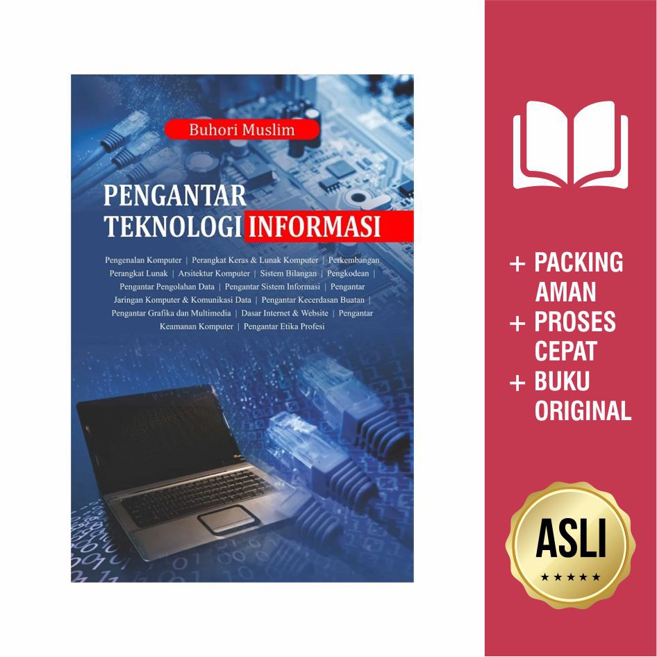  Buku  Pengantar Teknologi  Informasi Teknik Informatika 