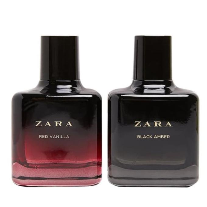 (Paket Promo)Parfum Original Zara Red Vanilla + Zara Black Amber100Ml