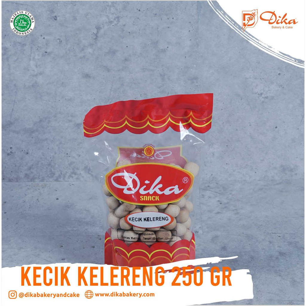 

Roti Kue Kering Kecik Kelereng 250 Gram Dika Bakery