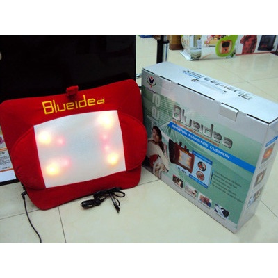 BANTAL PIJAT PUNGGUNG BLUEIDEA SHIATSU MASSAGE CUSHION INFRARED