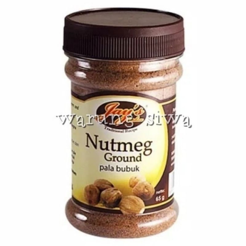 

bumbu jay's nutmeg ground - pala bubuk 65 gram btl