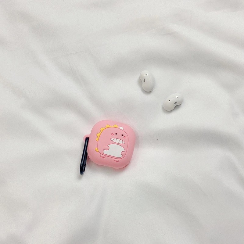 Cute Dinosaur Protective Cover Silicone Case for Galaxy-Buds Pro/Live Earphone